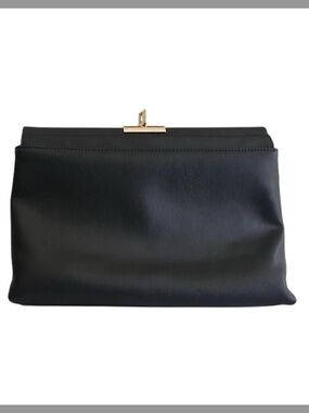 BRAND NEW Kassandra Black Leather Bag